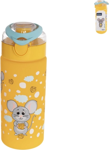 Bouteille pour enfants Orion en tritan 0,5 l avec motif souris