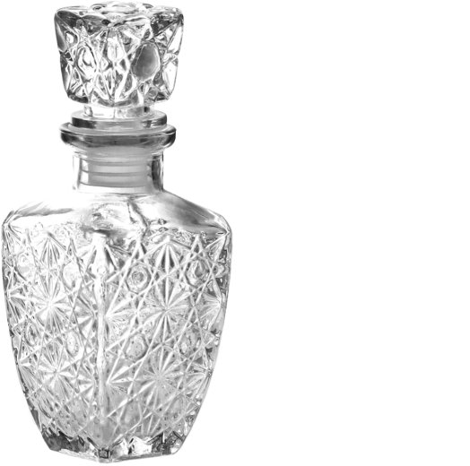 Carafe en verre 250 ml avec bouchon