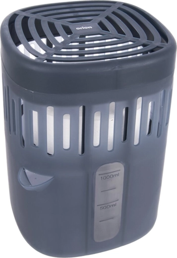 Absorbeur d’humidité avec recharge remplaçable 1 l, noir