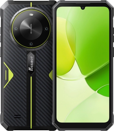 Fossibot F105 smartphone robuste vert