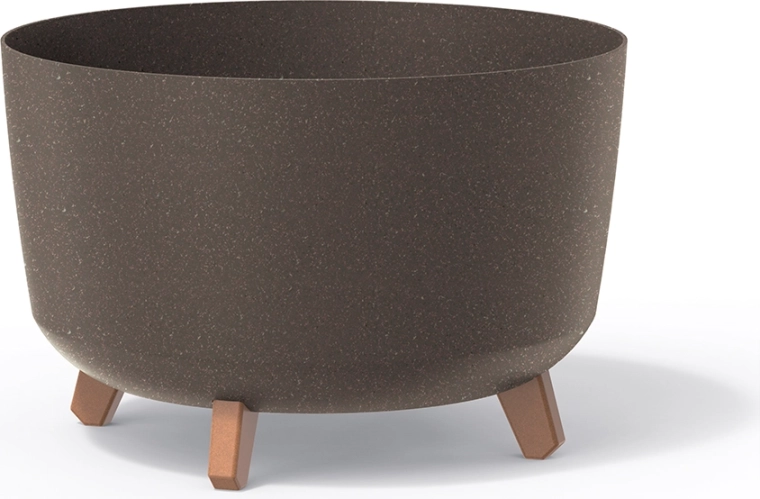 Cache-pot Gracia Standard Eco Wood 38 cm – café