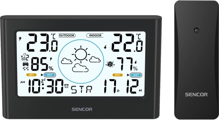 Station météo Sencor SWS 2600 avec capteur sans fil