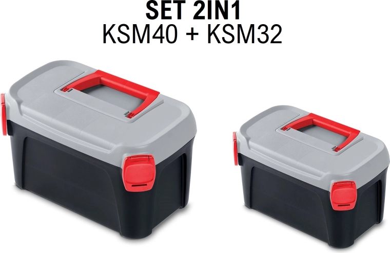 Ensemble de valises à outils Prosperplast SMART