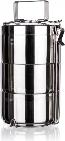 Akcent set de 3 bols isothermes en acier inoxydable