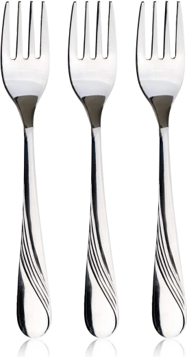 Fourchettes de table en acier inoxydable CELESTRA, lot de 3 pièces