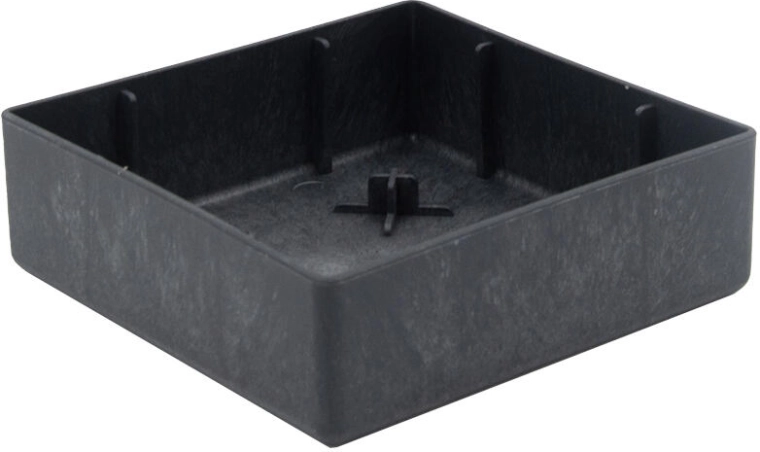 Bol Flexi Element 13 × 13 × 4 cm – insert en plastique pour carrés potagers surélevés et jardinières