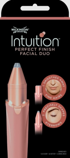 Wilkinson Facial Perfect Finish tondeuse visage et sourcils 2-en-1