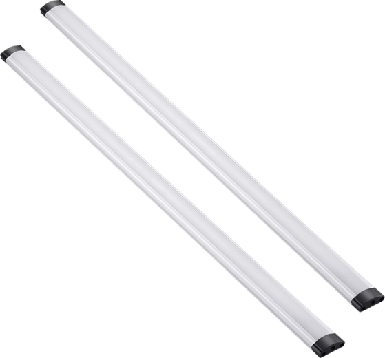 Solight luminaire LED linéaire sous meuble tactile avec variateur 2× 5 W, 4100 K, 2× 50 cm