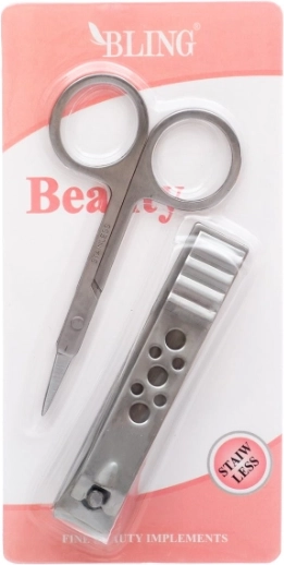Kit de coupe-ongles : ciseaux et coupe-ongles BLING