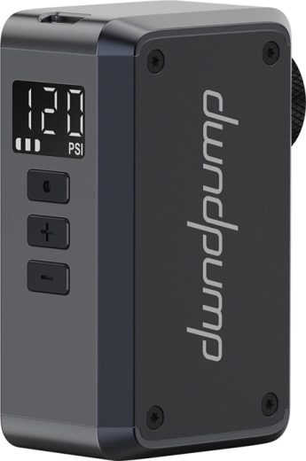 Mini pompe électrique Cycplus pour vélo avec manomètre numérique