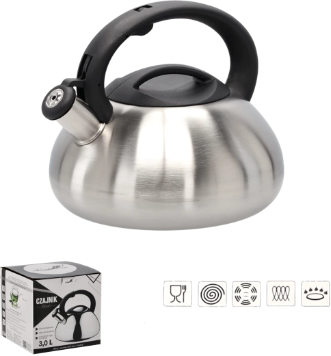 Bouilloire en inox 2,5 l Bowl