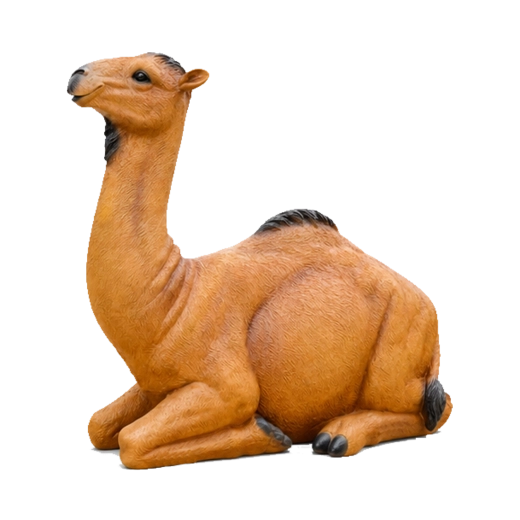 Figurine de chameau pour crèche 85 × 25 × 69 cm