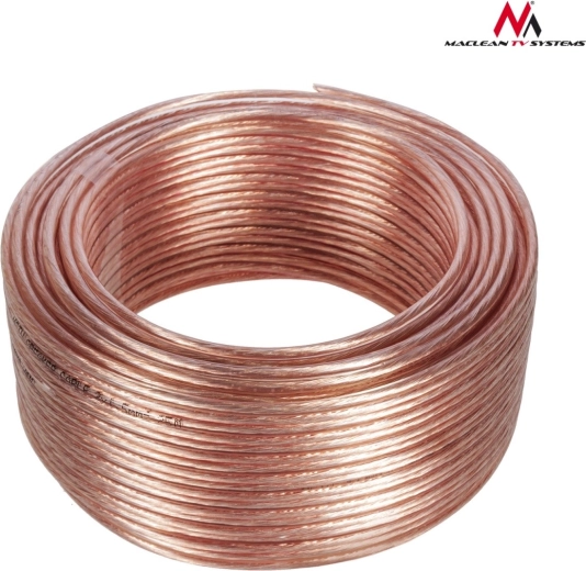 Câble de haut-parleur Maclean 100 m 2×1,5 mm² MCTV-512