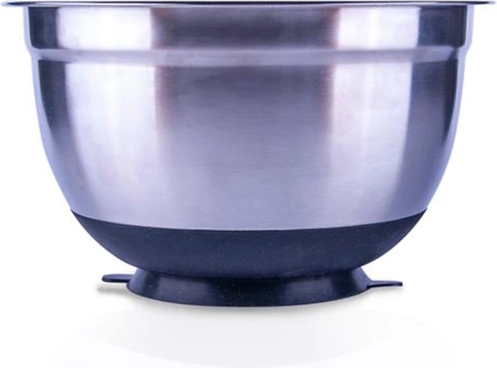 Bol à pâte en acier inoxydable avec fond en silicone antidérapant 2 l (20 × 11 cm)