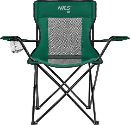Fauteuil de camping pliant NILS Camp vert-noir