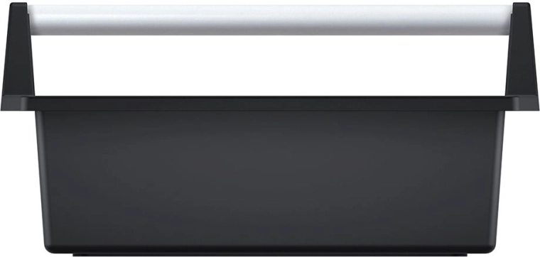 Caisse à outils CARGO avec poignée métallique, 24 l, noire