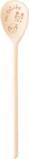 Cuillère en bois « Pour les enfants » 30 cm