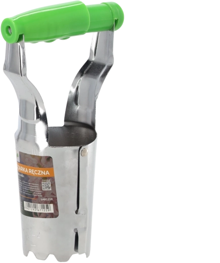 Planteur manuel de bulbes avec dents et mécanisme à ressort