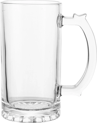 Chope à bière en verre 500 ml
