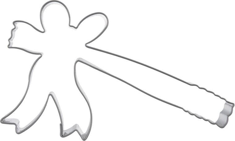 Emporte-pièce en inox – fouet (pomlázka)