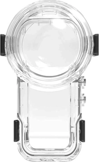 Boîtier étanche Puluz jusqu’à 60 m avec support à fixation rapide pour Insta360 X5 (transparent)