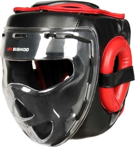 Casque de boxe avec visière intégrale DBX BUSHIDO