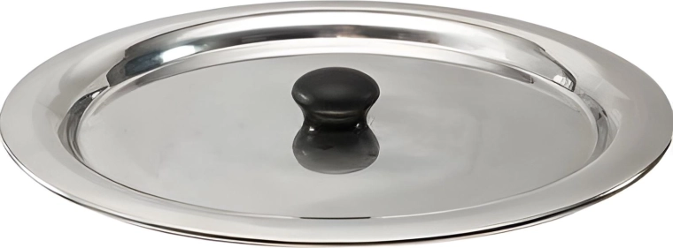 Couvercle en inox 41 cm pour chaudron 13 l