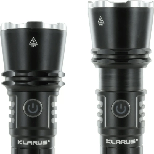 Klarus A3 lampe torche LED zoomable 2200 lm avec recharge USB‑C