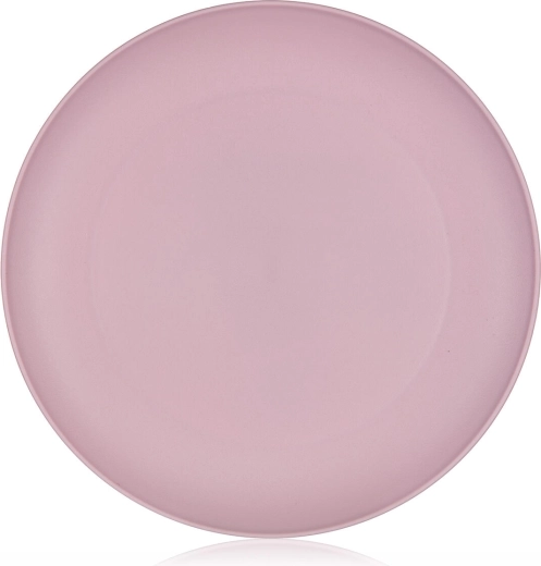assiette plate en plastique 23,5 cm rose CULINARIA