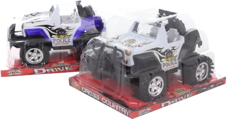 Voiture de police tout-terrain à friction