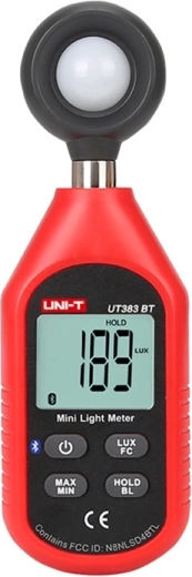 Mini luxmètre Uni-T UT383BT avec Bluetooth