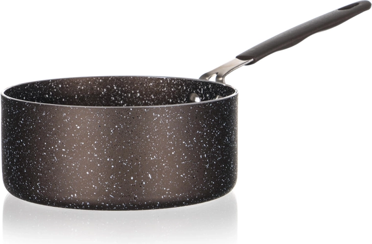 Mini casserole Granite Brown avec revêtement antiadhésif 14 cm