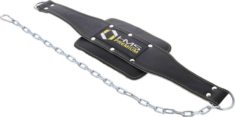 Ceinture de dips lestée HMS Premium avec chaîne