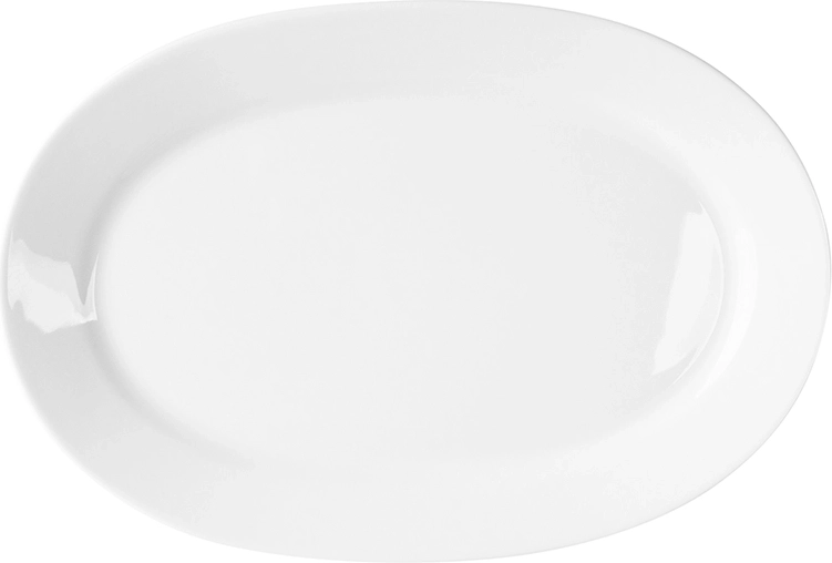 MariaPaula Klasyka plateau ovale blanc 23 cm