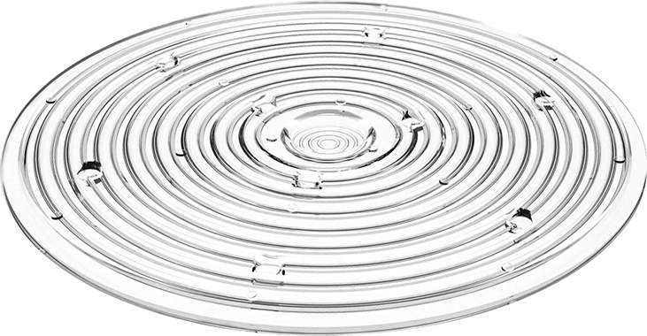 Lentille interchangeable Solight 90° pour luminaires high bay de la série 006