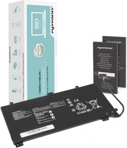 Batterie Movano pour Huawei MateBook 13 (HB4593J6ECW) 3660 mAh 41,7 Wh