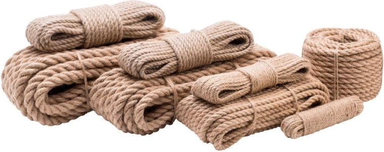 Corde en jute 20 mm, longueur 20 m