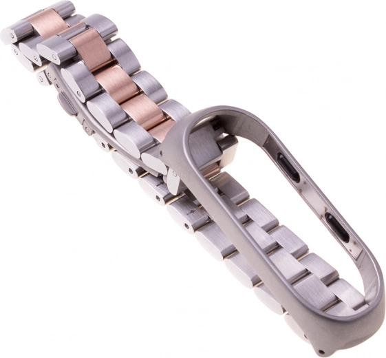 Bracelet Xiaomi Mi Band 3 / Xiaomi Mi Band 4 - argent rose doré