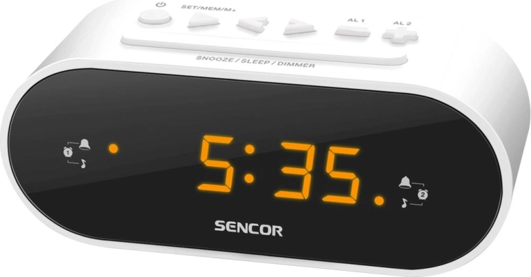 Radio-réveil Sencor SRC 1100 W