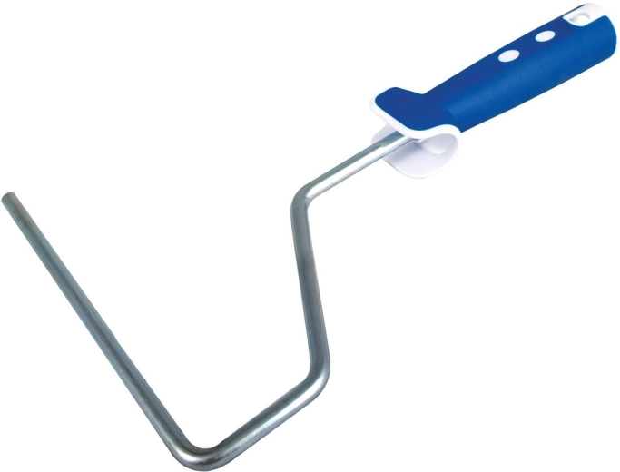 Poignée caoutchoutée pour rouleau de peinture 250 mm, diamètre de tige 8 mm