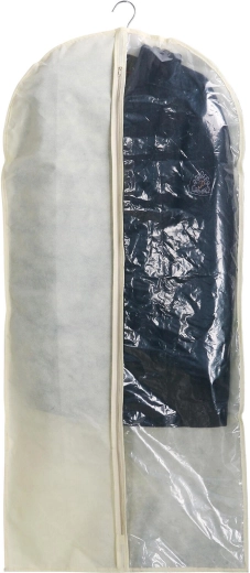 Housse de protection pour vêtements 60 × 130 cm en PVC