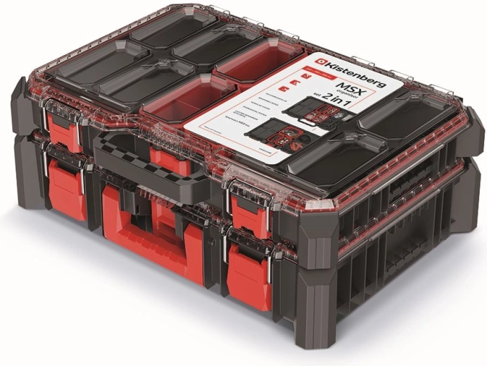 Organiseur MSX set 54,3 × 39 × 20 cm, noir