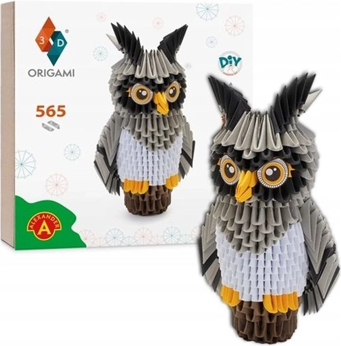 Origami 3D hibou