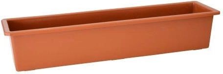 Jardinière auto-irrigante Salvia 60 cm terracotta