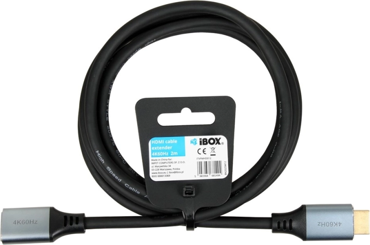 Câble DisplayPort – HDMI 4K 60 Hz, connecteurs dorés, 3 m