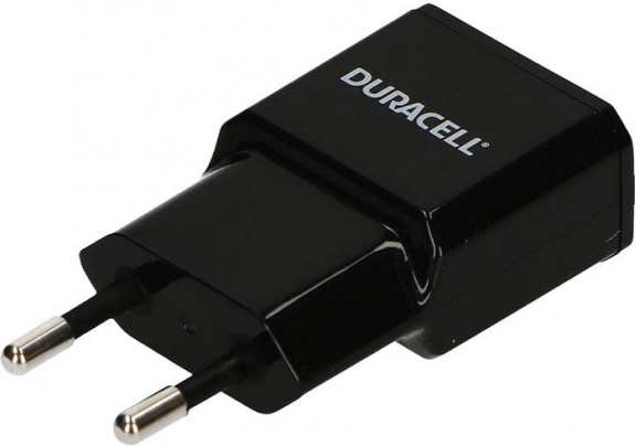 Chargeur secteur Duracell USB 2,4 A noir