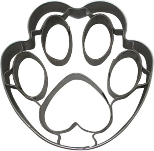 Emporte-pièce pour biscuits – patte, 6 cm inox