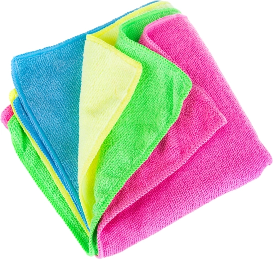 Chiffon suédois en microfibre 40 × 40 cm, 250 g/m², assortiment de couleurs