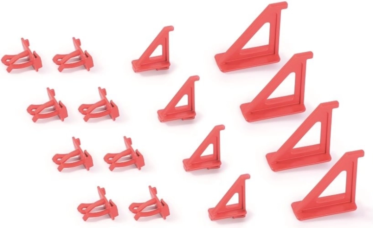 Ensemble de supports pour outils BINEER HOOKS, 16 pcs