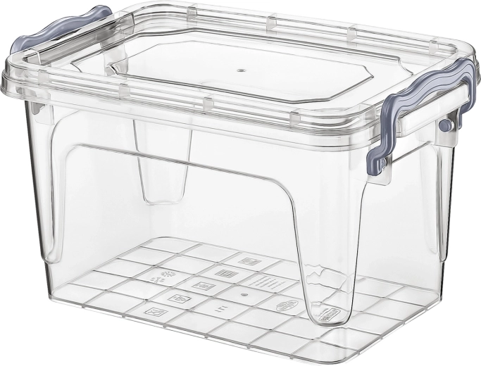 Boîte rectangulaire en plastique Maxi Multi Box 1 l avec couvercle